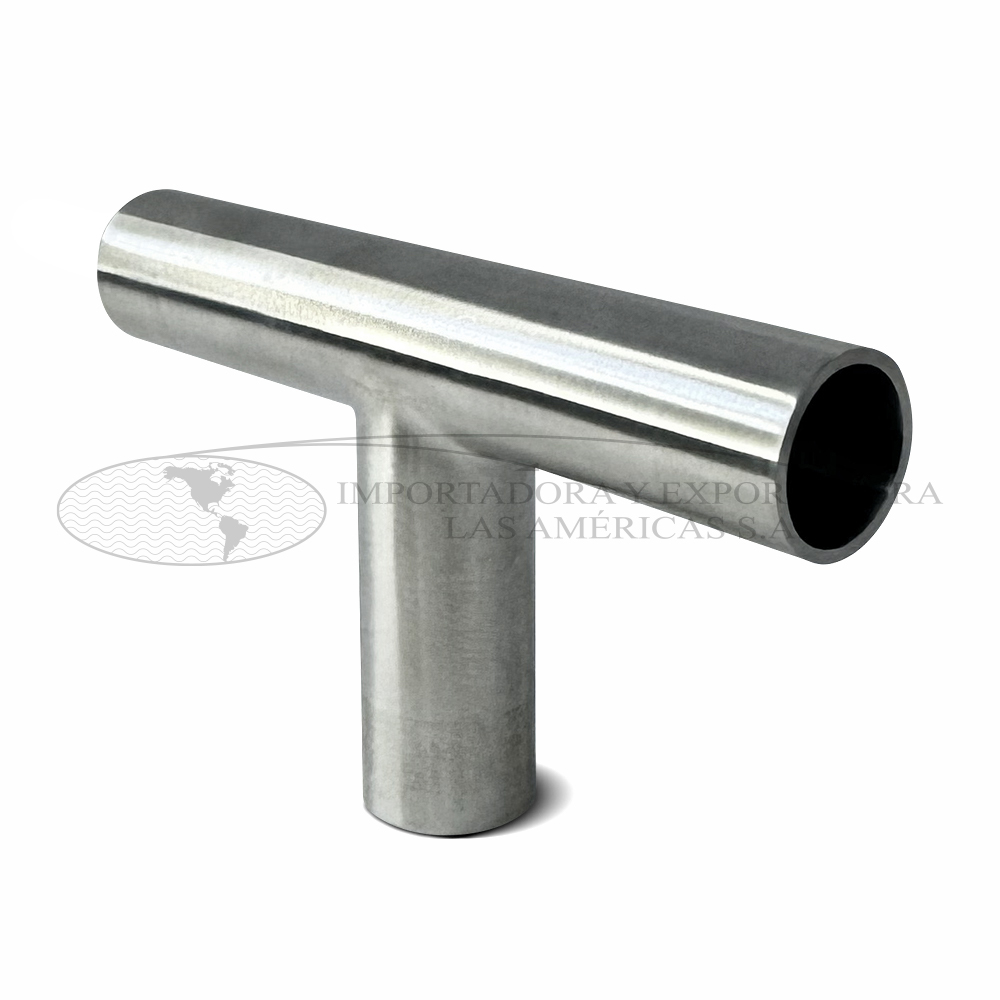 Tee larga acero inoxidable norma bpe electropulido