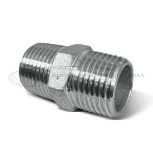 Niple hex acero inoxidable x 150 lb npt