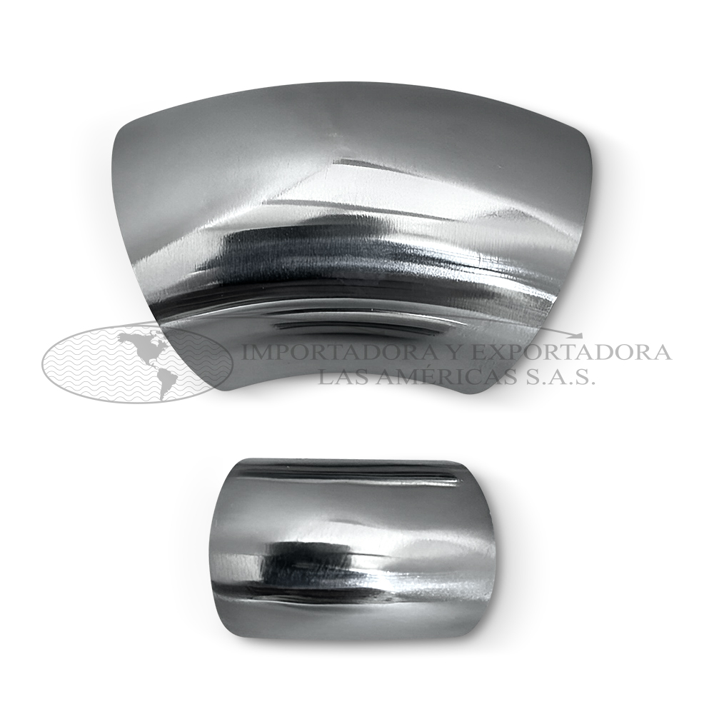 Codo 45° acero inoxidable din pulido id/od soldar